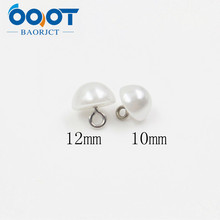 OOOT BAORJCT 179184,fashion imitate pearl buttons ,DIY handmade clothing accessories, coat clothes Sewing shank buttons , 10pcs 2024 - buy cheap