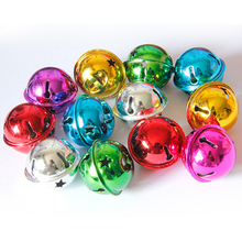 10Pcs/lot Mix Color Small Jingle Bells 30mm Copper Bells Fit Festival Jewelry Decor Home Christmas Decoration Supplies New 2024 - buy cheap
