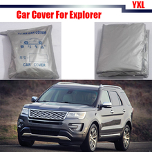 Cawanerl-cubierta completa Anti-UV para coche, cubierta protectora resistente a la lluvia y al sol para Ford Explorer 2024 - compra barato