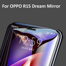 2 шт. черная ультратонкая Защитная пленка для экрана закаленное стекло для OPPO R15 Dream зеркальная полноэкранная защитная пленка 2024 - купить недорого