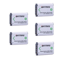 Batmax 5Pcs NP-BX1 NP BX1 Battery Pack for SONY ZV1 DSC RX1 RX100 RX100iii M3 M2 RX1R WX300 HX300 HX400 HX50 HX60 GWP88 PJ240E 2024 - buy cheap