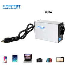 EDECOA 300W car power inverter modified sine wave DC 12V to AC 220V dual USB charger 2024 - buy cheap