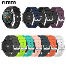 FIFATA Silicone Watch Strap For Huawei Watch GT 46mm Smart Watch Replacement wristband Accessories Commonly used For 22mm Watch 2024 - buy cheap