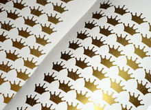 48 corona pegatinas DIY Decor invitación sellos sello de sobres pegatinas de boda fiesta de cumpleaños removible calcomanía de vinilo para pared B264 2024 - compra barato