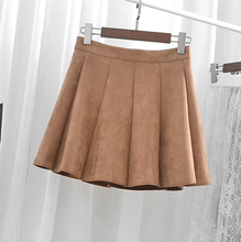 MUMUZI preppy style pleated skirt Fashion streetwear short suede skirt 2021 New spring mini skirts womens pleated skirts saias 2024 - buy cheap