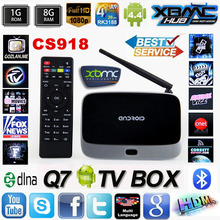 CS918 Android 4.4 TV BOX XBMC Fully Loaded  Quad Core RK3188 2G/8G  Q7 Smart TV Media Player 2024 - buy cheap