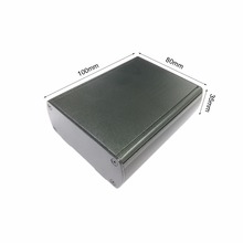 Caja de aluminio para proyectos eléctricos de PCB, caja de 80x35x100mm, venta al por mayor 2024 - compra barato