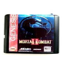 Mortal Kombat 2 16 bit MD Memory Card for Sega Mega Drive 2 for SEGA Genesis Megadrive 2024 - buy cheap