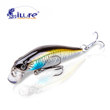 iLure 1 Pcs Hard Lure Minnow Bass Bait 7cm 6g Artificial lure plastic fishing bait wobbler fishing lures hooks fishing tackle 2024 - buy cheap