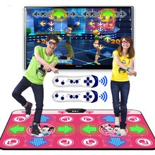 New Luminous Yoga Dance Mat Double Players Tv Computer Interface Home Game Slimming Dancer Blanket Mat Pad With Two Gamepads 2024 - buy cheap