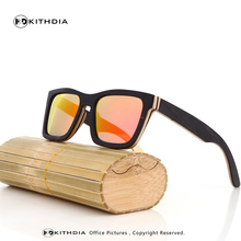 KITHDIA-gafas de sol clásicas de madera para mujer, anteojos de sol con marco de bambú, con protección UV400 2024 - compra barato