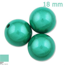 2013-2014 Colors Trend  Top Quality 18mm Round Miracle Beads, mint green,Sold per pkg of 170PCS 2024 - buy cheap