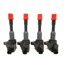 4pcs 30521-PWA-003 30521PWA003 Rear Ignition Coil  For Honda Civic 2003-2011 Jazz II GD GE Civic 1.3L 4cyl L13A1 LDA1 2024 - buy cheap