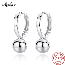 Authentic 100% 925 Sterling Silver Rodada Brincos Para As Mulheres da Jóia Do Casamento Acessórios 2024 - compre barato