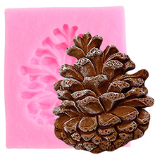 Pine Nuts Cone Silicone Fondant Mold Chocolate Candy Mould Gumpaste Christmas Cake Decorating Tools Kitchen Pastry DIY Baking 2024 - buy cheap