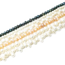 35.5cm/lot 4.5-10mm White Ivory Color Natural Freshwater Pearl Beads Loose Beads For Jewelry Making DIY Necklace Bracelet 2024 - buy cheap