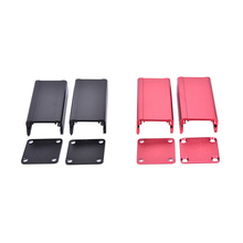 1PCS colorful Extruded Aluminum Box Black Red Enclosure Electronic Project Case for PCB 2 Colors  Plug Male to Female50x25x25mm 2024 - купить недорого