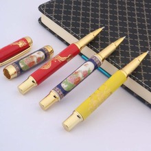 1 Pcs Fashion Rollerball Pen Ceramic Chinese Painting 0.5MM Ink Refill Pens For Business Office School Supplies Writing 2024 - buy cheap