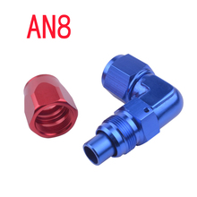 8 AN AN-8 Aluminum 90 Degree Enforced Oil / Fuel Fitting Adapter Oil Cooler High Quality AN 8 Reusable Hose End Fitting Adaptor 2024 - buy cheap