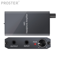 PROZOR HIFI Headphone Amplifier Professional Portable Mini 3.5mm Headphone Audio Amplifier for Mobile Phones Fidelity Digital 2024 - buy cheap