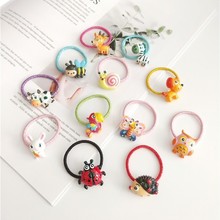 1 PCS Cute New Cartoon Butterfly Bunny Princess Headwear Kids Elastic Hair Bands Baby Headdress Children Ropes Girls Accessories 2024 - buy cheap