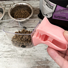 Pet Food Spoon Measuring Cup Multifunction Bag Sealing Clip Pet Cat Dog Food Feeding Scoop Spoon 2024 - buy cheap