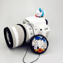 3D Cartoon Camera Flashlight Hot Shoe 37mm 40.5mm 43mm 46mm 49mm 52mm 55mm 58mm Lens Cap For Canon Nikon Fujifilm Sony Camera 2024 - buy cheap