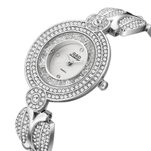 G&D Silver Luxury Rhinestone Ladies Watches Steel Strip Quartz Women Wristwatch G Style Clock Relojes Para Mujer Zegarek Damski 2024 - buy cheap
