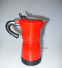 High quality aluminum electric Stovetop coffee maker mocha coffee pot espresso coffee machine 2024 - buy cheap