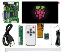 Pantalla LCD HD de 7 pulgadas para Raspberry Pi Banana Pi, digitalizador con pantalla táctil, Monitor, placa controladora, HDMI, VGA 2024 - compra barato