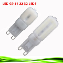 10x mini 14 32 leds g9 lâmpada milho smd2835 220v 230v 240v g9 lâmpada led de alta qualidade luz lustre substituir lâmpada halógena 2024 - compre barato