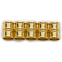 Best Quality Promotion 5 Sets Gold Color Cylindrical Magnetic Clasps Leather Bracelet Jewelry Findings 20x13mm(W03362) 2024 - buy cheap