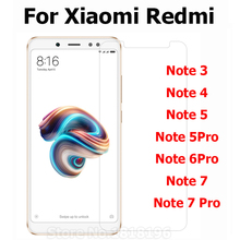 Xiaomi Redmi Note 7 6 5 Pro 4 стеклянная крышка Премиум Закаленное стекло Защита экрана для Xiaomi Redmi Note 7 6 5 Pro 3 Чехол стекло 2024 - купить недорого
