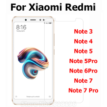 Xiaomi Redmi Note 7 6 5 Pro 4 Glass Cover Premium Tempered Glass Screen Protector for Xiaomi Redmi Note 7 6 5 Pro 3 Case Glass 2024 - buy cheap