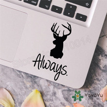 Always Deer Wall Decoration computer Sticker Vinyl Art Removeable Poster Switch Sticker Beauty Modern Ornament Decals LX38 2024 - buy cheap