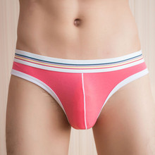 Mens Underwear Cotton Briefs Fashion Young  Men's Sexy Breathable Brief Underpants Comfortable Shorts Cueca Male Panties 2024 - buy cheap