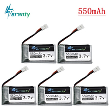 3.7V 550mAh 902240 Lipo Battery for JXD 523 523W H43WH UFO Helicopters RC Quadcopter Spare Parts 25c 3.7v Drone battery 5pcs/set 2024 - buy cheap