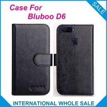 Original Bluboo-funda D6 para móvil, carcasa de cuero de calidad exclusiva, 6 colores 2024 - compra barato