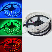 Double Row IP67 waterproof 5050 SMD Flexible LED Strips DC12V 5M 120led/M 600LEDs 2024 - buy cheap