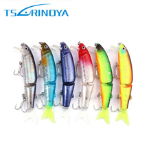 TSURINOYA DW42 1pc Fishing Lures 113mm 13g  Artificial  Hard Lure Minnow Baits with Hook Attractive 3D Eyes 2024 - buy cheap