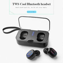Ti8s Bluetooth 5,0 наушники TWS Беспроводные водонепроницаемые стереонаушники спортивные наушники с микрофоном зарядная коробка для Iphone Android 2024 - купить недорого