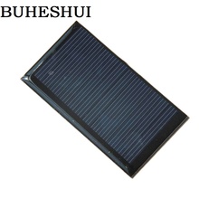 BUHESHUI 0.5W 6V Polycrystalline Solar Panel Solar Cell DIY Solar Charger For 3.7V Education kits 80*45MM 2PCS Free Shipping 2024 - buy cheap