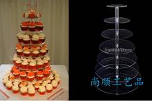 7-уровневая акриловая подставка для свадебного торта, бесплатная доставка 2024 - купить недорого