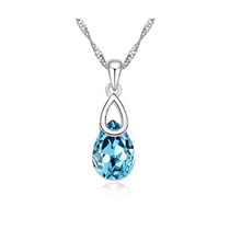 2015 Fashion Austria Crystal full drop necklaces pendants Austrian rhinestone crystal wholesale jewelry for women 2024 - buy cheap