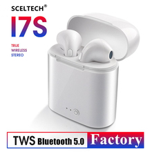 SCELTECH i7 i7s TWS Wireless Bluetooth Earphones In-Ear Music Earbuds Set Stereo Headset For iPhone X Samsung S10 Xiaomi 2024 - buy cheap