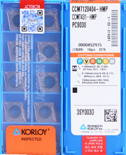 CCMT120404-HMP PC9030 CMT120408-HMP PC9030 inserto de carburo KORLOY de procesamiento de acero inoxidable: acero inoxidable 2024 - compra barato