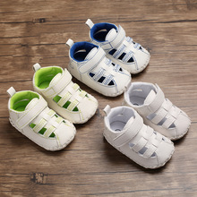 Весенне-осенняя От 0 до 1 года для маленьких мальчиков; нескользящая обувь на резиновой подошве для малышей 2024 - купить недорого