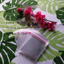 3000pcs/packs OPP Clear small Jewelry Bags Poly Bags Self Adhesive Seal Plastic Packaging Bag Resealable Cellophane Display Bags 2024 - buy cheap