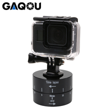 Вращающийся штатив для камеры GAQOU с поворотом на 360 градусов для iPhone, подходит для камер GoPro Hero6, 5, 4, 3, 3 +, SJCAM 2024 - купить недорого