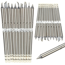 10pcs/lots T12 Series Replacement Soldering Tips Set for Hakko Soldering Station Accessories 2024 - buy cheap